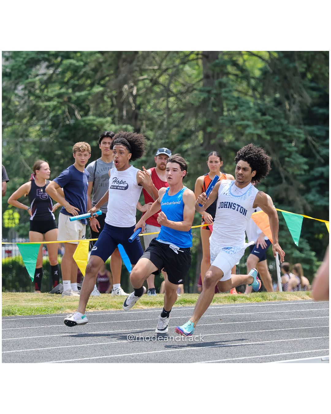 Cumberland, Cumberland - Hope High School, Hope High School - 2026 RI Outdoor Track and Field Championships - Brown Stadium - Providence, Rhode Island - June 06, 2026 File: ./dir-4x100/260606-2026-RI-Outdoor-Track-And-Field-State-Championships-Brown-353-296A5958.jpg Cumberland, Cumberland - Hope High School, Hope High School - 2026 RI Outdoor Track and Field Championships - Brown Stadium - Providence, R…
