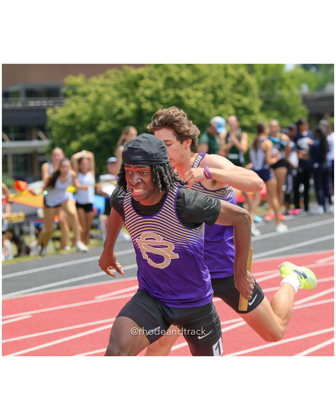St. Raphael Academy, St. Raphael Academy - 2026 RI Outdoor Track and Field Championships - Brown Stadium - Providence, Rhode Island - June 06, 2026 File: ./dir-4x100/260606-2026-RI-Outdoor-Track-And-Field-State-Championships-Brown-364-296A6102.jpg St. Raphael Academy, St. Raphael Academy - 2026 RI Outdoor Track and Field Championships - Brown Stadium - Providence, Rhode Island - June…