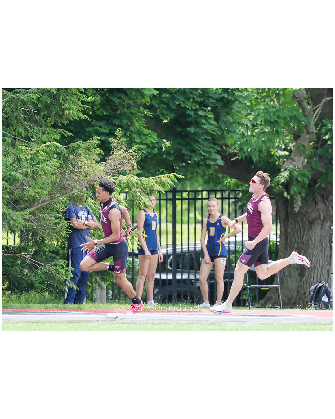 La Salle Academy, La Salle Academy - 2026 RI Outdoor Track and Field Championships - Brown Stadium - Providence, Rhode Island - June 06, 2026 File: ./dir-4x100/260606-2026-RI-Outdoor-Track-And-Field-State-Championships-Brown-372-296A6160.jpg La Salle Academy, La Salle Academy - 2026 RI Outdoor Track and Field Championships - Brown Stadium - Providence, Rhode Island - June 06, 20…