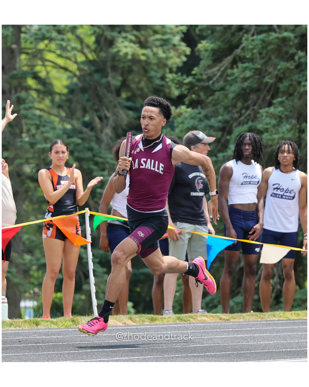 La Salle Academy, La Salle Academy - 2026 RI Outdoor Track and Field Championships - Brown Stadium - Providence, Rhode Island - June 06, 2026 File: ./dir-4x100/260606-2026-RI-Outdoor-Track-And-Field-State-Championships-Brown-376-296A6252.jpg La Salle Academy, La Salle Academy - 2026 RI Outdoor Track and Field Championships - Brown Stadium - Providence, Rhode Island - June 06, 20…