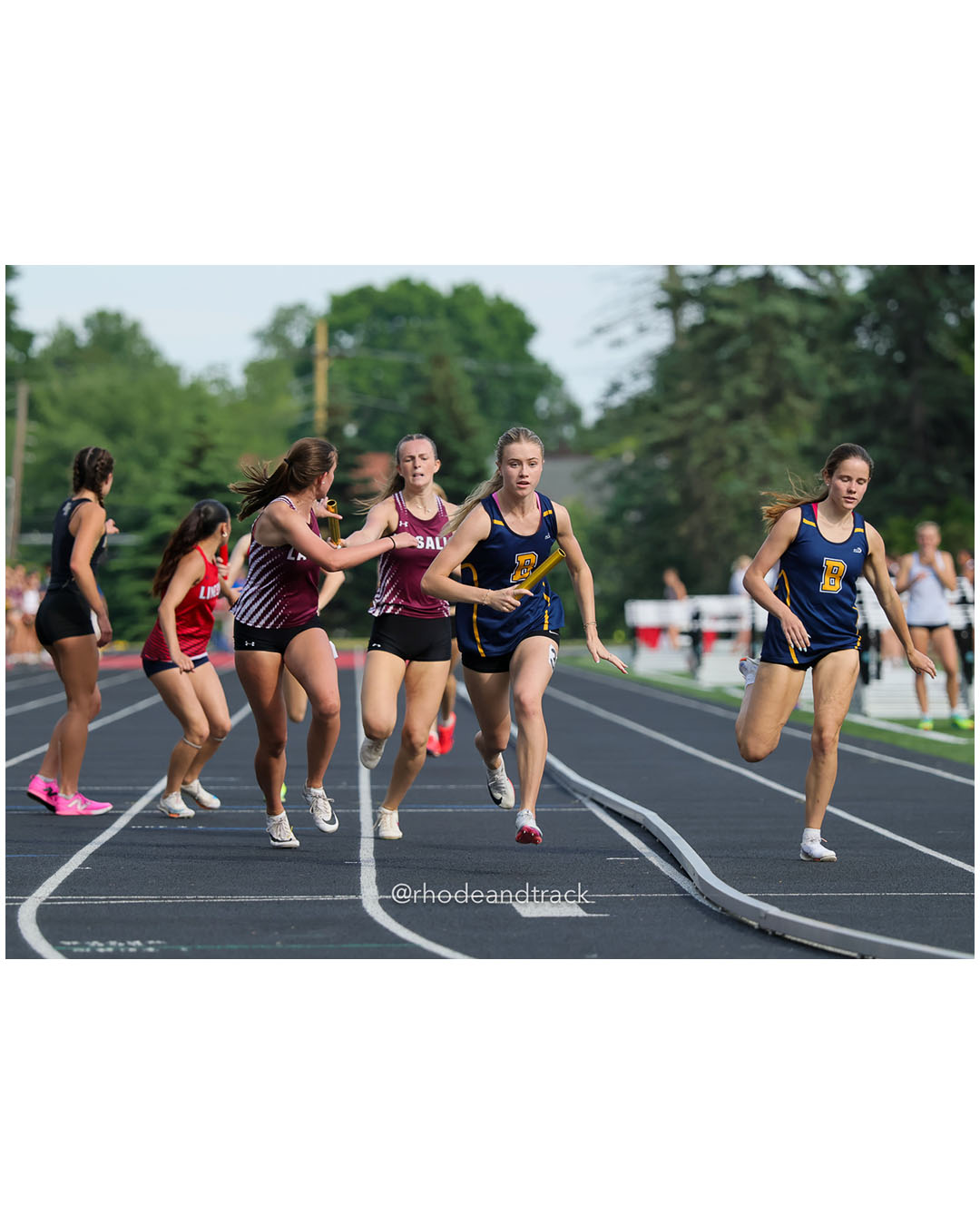 Barrington High School, Barrington High School - 2026 RI Outdoor Track and Field State Championships - Brown Stadium - Providence, Rhode Island - June 06, 2026 File: ./dir-4x400m/260606-2026-RI-Outdoor-Track-And-Field-State-Championships-Brown-1006-296A0712.jpg Barrington High School, Barrington High School - 2026 RI Outdoor Track and Field State Championships - Brown Stadium - Providence, Rhode Is…