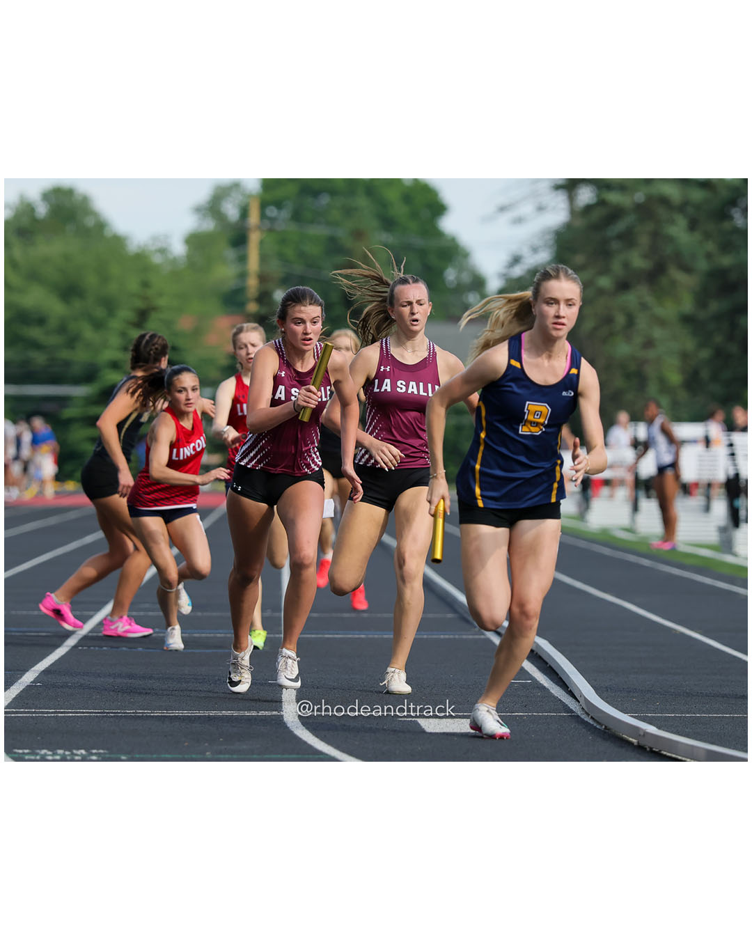 La Salle Academy, La Salle Academy - 2026 RI Outdoor Track and Field State Championships - Brown Stadium - Providence, Rhode Island - June 06, 2026 File: ./dir-4x400m/260606-2026-RI-Outdoor-Track-And-Field-State-Championships-Brown-1007-296A0723.jpg La Salle Academy, La Salle Academy - 2026 RI Outdoor Track and Field State Championships - Brown Stadium - Providence, Rhode Island - June…