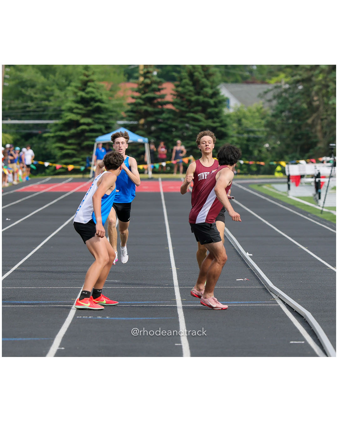 Cumberland, Cumberland - Tiverton, Tiverton - 2026 RI Outdoor Track and Field State Championships - Brown Stadium - Providence, Rhode Island - June 06, 2026 File: ./dir-4x400m/260606-2026-RI-Outdoor-Track-And-Field-State-Championships-Brown-884-296A7681.jpg Cumberland, Cumberland - Tiverton, Tiverton - 2026 RI Outdoor Track and Field State Championships - Brown Stadium - Providence, Rhode Islan…