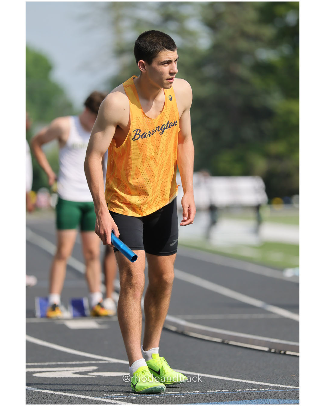 Barrington High School, Barrington High School - 2026 RI Outdoor Track and Field State Championships - Brown Stadium - Providence, Rhode Island - June 06, 2026 File: ./dir-4x400m/260606-2026-RI-Outdoor-Track-And-Field-State-Championships-Brown-915-296A8394.jpg Barrington High School, Barrington High School - 2026 RI Outdoor Track and Field State Championships - Brown Stadium - Providence, Rhode Is…