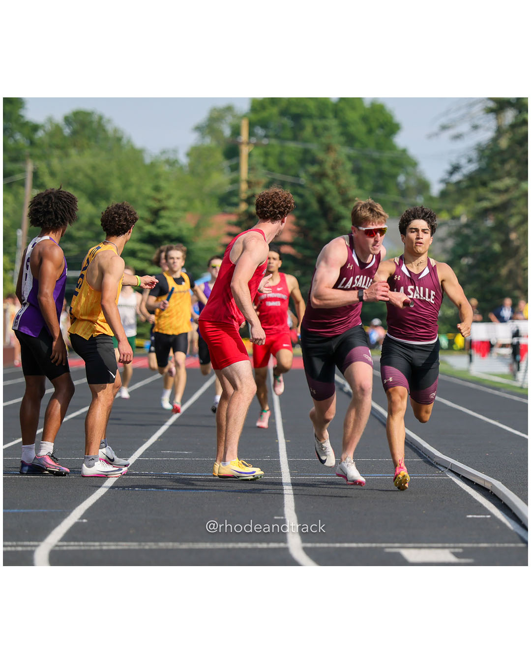La Salle Academy, La Salle Academy - 2026 RI Outdoor Track and Field State Championships - Brown Stadium - Providence, Rhode Island - June 06, 2026 File: ./dir-4x400m/260606-2026-RI-Outdoor-Track-And-Field-State-Championships-Brown-933-296A8787.jpg La Salle Academy, La Salle Academy - 2026 RI Outdoor Track and Field State Championships - Brown Stadium - Providence, Rhode Island - June…