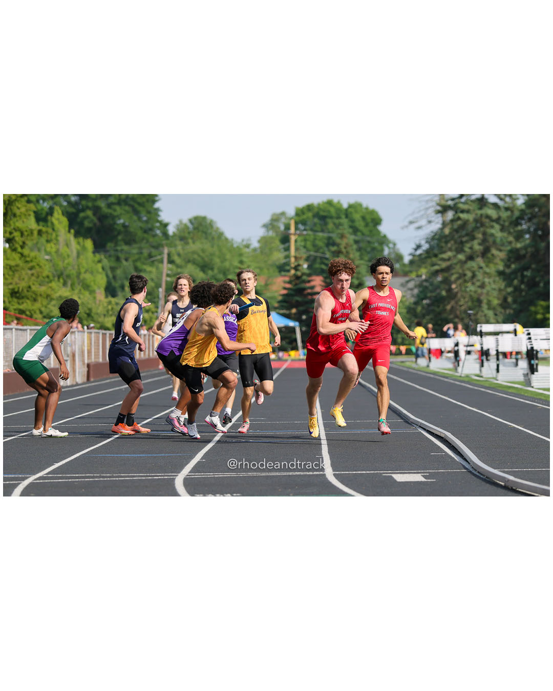 East Providence High School, East Providence High School - 2026 RI Outdoor Track and Field State Championships - Brown Stadium - Providence, Rhode Island - June 06, 2026 File: ./dir-4x400m/260606-2026-RI-Outdoor-Track-And-Field-State-Championships-Brown-935-296A8843.jpg East Providence High School, East Providence High School - 2026 RI Outdoor Track and Field State Championships - Brown Stadium - Providence…