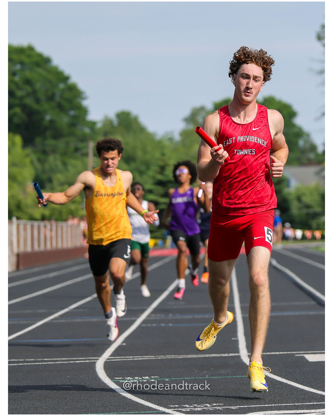 East Providence High School, East Providence High School - 2026 RI Outdoor Track and Field State Championships - Brown Stadium - Providence, Rhode Island - June 06, 2026 File: ./dir-4x400m/260606-2026-RI-Outdoor-Track-And-Field-State-Championships-Brown-942-296A9194.jpg East Providence High School, East Providence High School - 2026 RI Outdoor Track and Field State Championships - Brown Stadium - Providence…