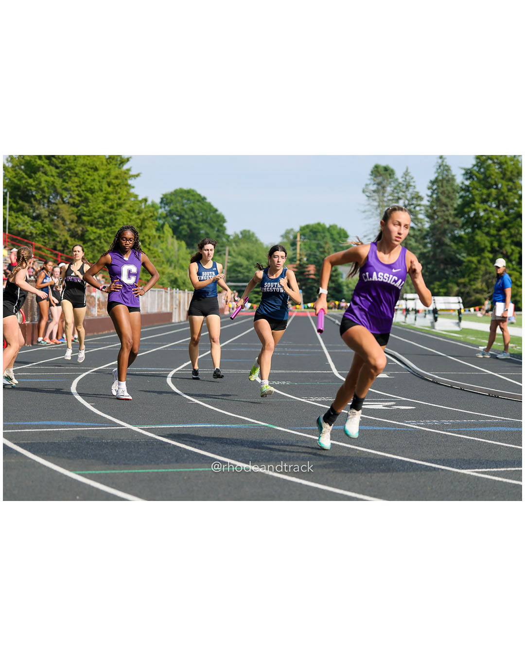 South Kingstown High School, South Kingstown High School - 2026 RI Outdoor Track and Field State Championships - Brown Stadium - Providence, Rhode Island - June 06, 2026 File: ./dir-4x400m/260606-2026-RI-Outdoor-Track-And-Field-State-Championships-Brown-949-296A9505.jpg South Kingstown High School, South Kingstown High School - 2026 RI Outdoor Track and Field State Championships - Brown Stadium - Providence…