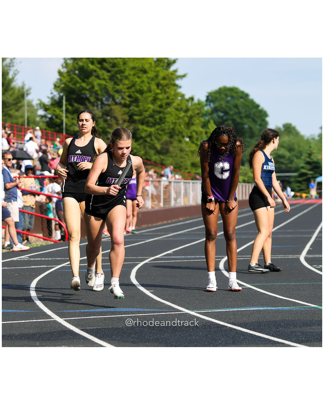 Mount Hope High School, Mount Hope High School - 2026 RI Outdoor Track and Field State Championships - Brown Stadium - Providence, Rhode Island - June 06, 2026 File: ./dir-4x400m/260606-2026-RI-Outdoor-Track-And-Field-State-Championships-Brown-951-296A9538_1.jpg Mount Hope High School, Mount Hope High School - 2026 RI Outdoor Track and Field State Championships - Brown Stadium - Providence, Rhode Is…