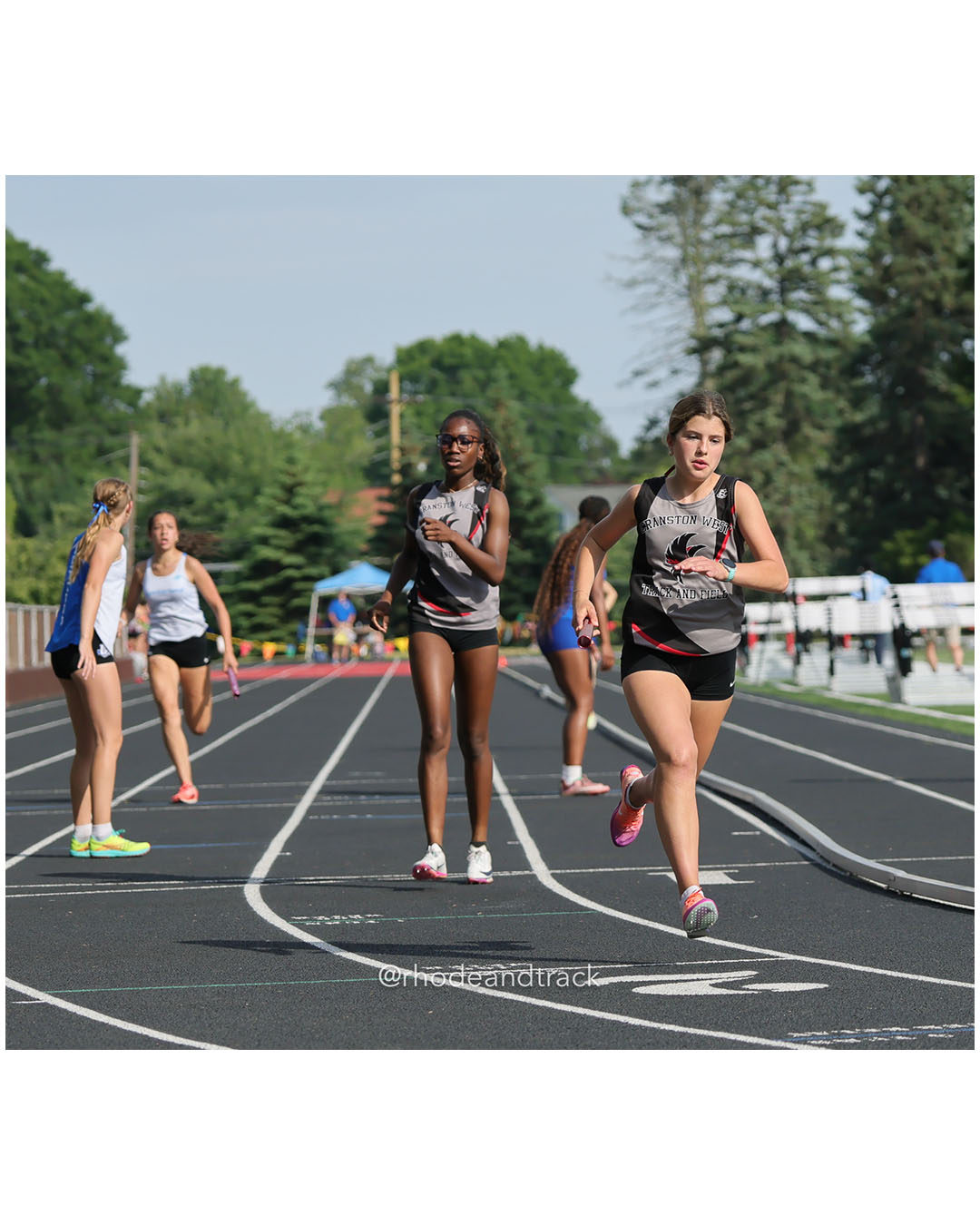 Cranston West HS, Cranston West HS - 2026 RI Outdoor Track and Field State Championships - Brown Stadium - Providence, Rhode Island - June 06, 2026 File: ./dir-4x400m/260606-2026-RI-Outdoor-Track-And-Field-State-Championships-Brown-963-296A9899.jpg Cranston West HS, Cranston West HS - 2026 RI Outdoor Track and Field State Championships - Brown Stadium - Providence, Rhode Island - June…