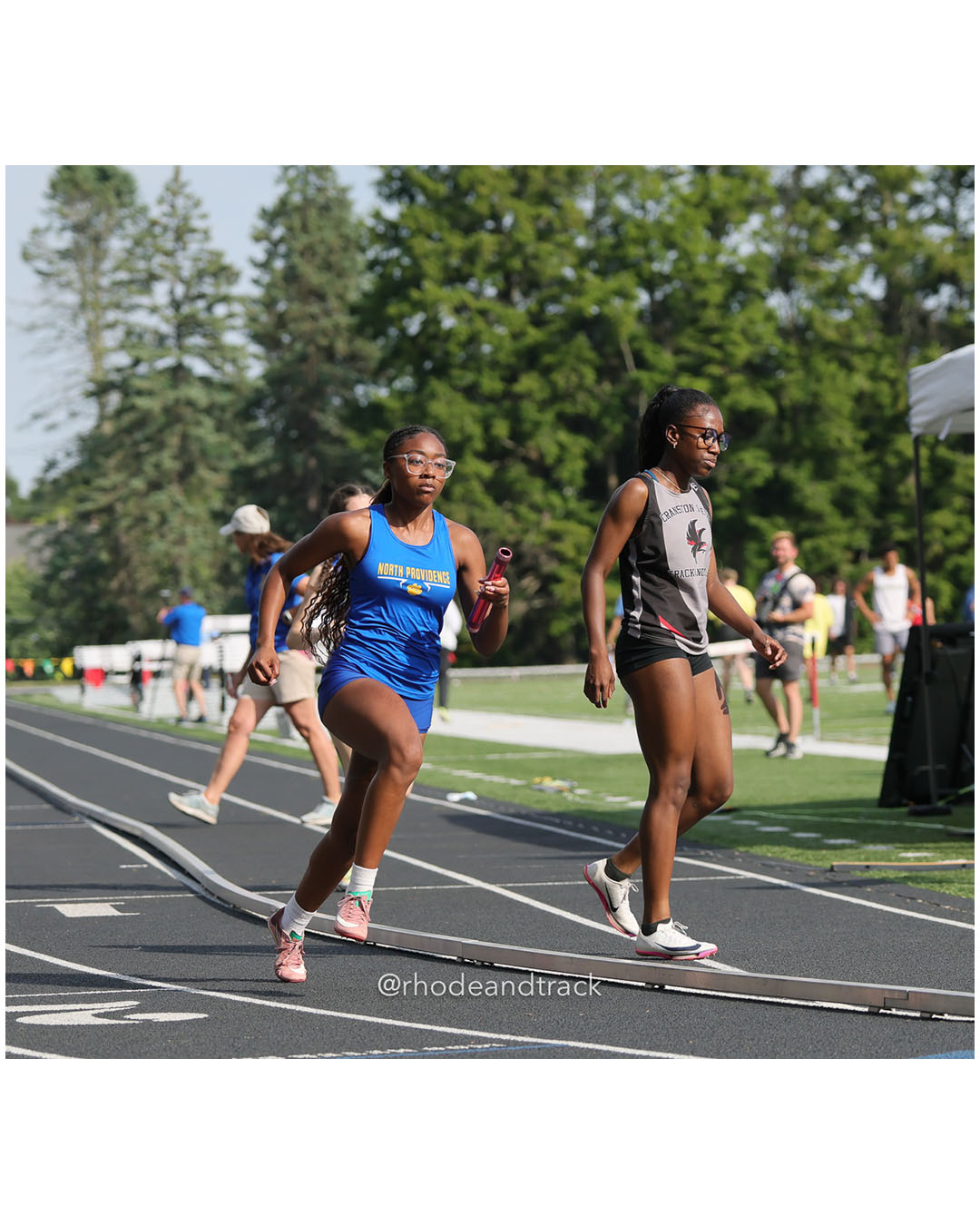 North Providence High School, North Providence High School - 2026 RI Outdoor Track and Field State Championships - Brown Stadium - Providence, Rhode Island - June 06, 2026 File: ./dir-4x400m/260606-2026-RI-Outdoor-Track-And-Field-State-Championships-Brown-966-296A9951.jpg North Providence High School, North Providence High School - 2026 RI Outdoor Track and Field State Championships - Brown Stadium - Providen…