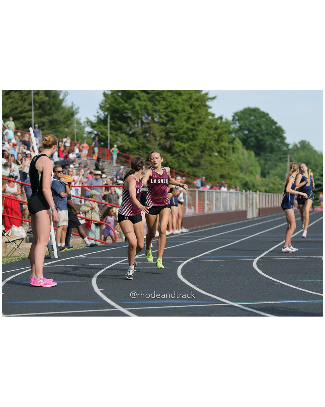 La Salle Academy, La Salle Academy - 2026 RI Outdoor Track and Field State Championships - Brown Stadium - Providence, Rhode Island - June 06, 2026 File: ./dir-4x400m/260606-2026-RI-Outdoor-Track-And-Field-State-Championships-Brown-989-296A0405.jpg La Salle Academy, La Salle Academy - 2026 RI Outdoor Track and Field State Championships - Brown Stadium - Providence, Rhode Island - June…