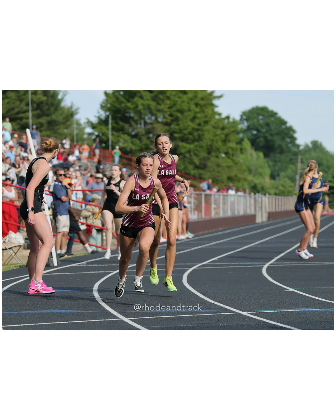 La Salle Academy, La Salle Academy - 2026 RI Outdoor Track and Field State Championships - Brown Stadium - Providence, Rhode Island - June 06, 2026 File: ./dir-4x400m/260606-2026-RI-Outdoor-Track-And-Field-State-Championships-Brown-990-296A0414.jpg La Salle Academy, La Salle Academy - 2026 RI Outdoor Track and Field State Championships - Brown Stadium - Providence, Rhode Island - June…