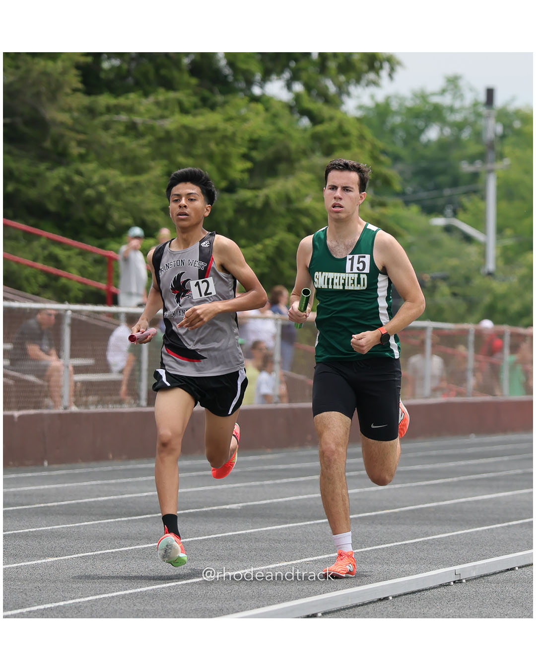 Smithfield High School, Smithfield High School - Cranston West HS, Cranston West HS - 2026 RI Outdoor Track and Field Championships - Brown Stadium - Providence, Rhode Island - June 06, 2026 File: ./dir-4x800/260606-2026-RI-Outdoor-Track-And-Field-State-Championships-Brown-167-296A3157.jpg Smithfield High School, Smithfield High School - Cranston West HS, Cranston West HS - 2026 RI Outdoor Track and Field Championships - Brown…