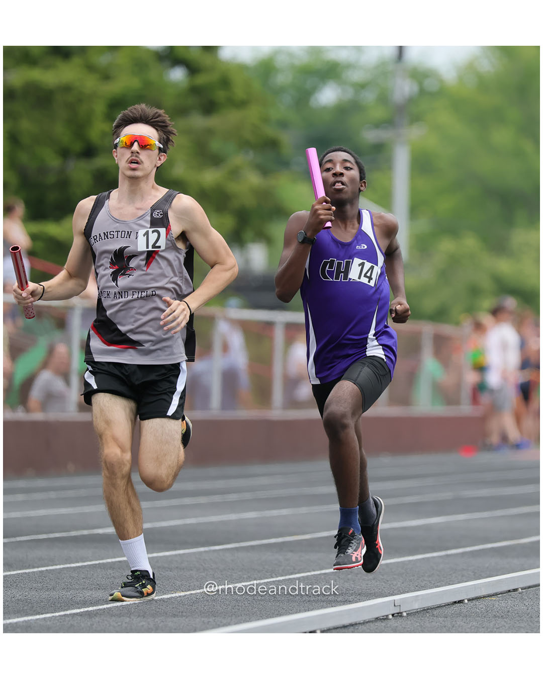 Classical High School, Classical High School - Cranston West HS, Cranston West HS - 2026 RI Outdoor Track and Field Championships - Brown Stadium - Providence, Rhode Island - June 06, 2026 File: ./dir-4x800/260606-2026-RI-Outdoor-Track-And-Field-State-Championships-Brown-196-296A3651.jpg Classical High School, Classical High School - Cranston West HS, Cranston West HS - 2026 RI Outdoor Track and Field Championships - Brown S…