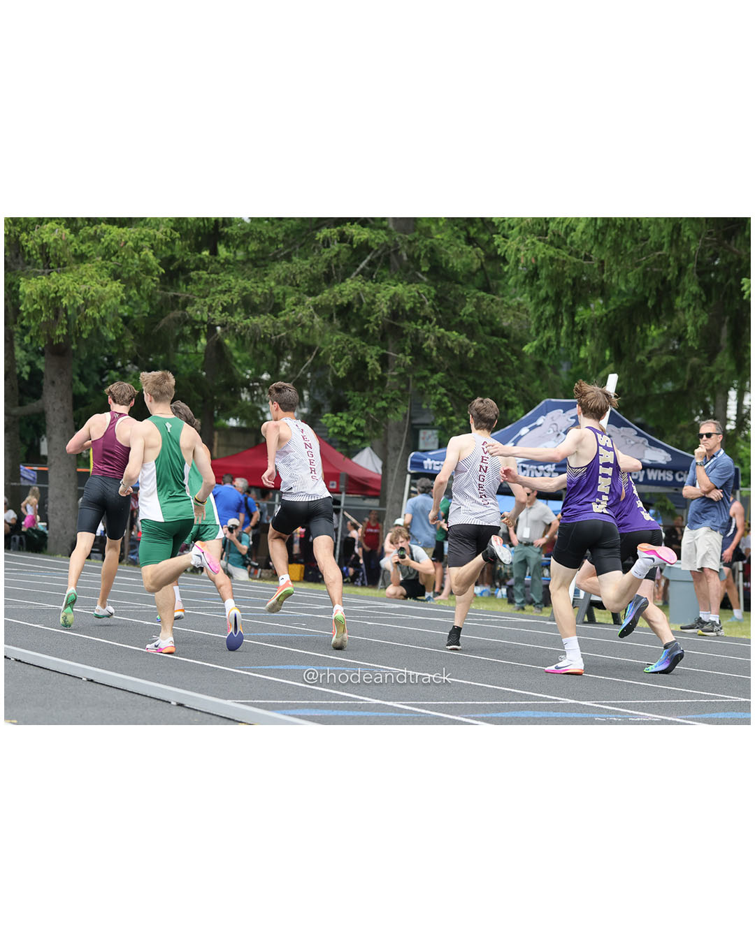St. Raphael Academy, St. Raphael Academy - East Greenwich High School, East Greenwich High School - 2026 RI Outdoor Track and Field Championships - Brown Stadium - Providence, Rhode Island - June 06, 2026 File: ./dir-4x800/260606-2026-RI-Outdoor-Track-And-Field-State-Championships-Brown-206-296A3840.jpg St. Raphael Academy, St. Raphael Academy - East Greenwich High School, East Greenwich High School - 2026 RI Outdoor Track and Field Champio…