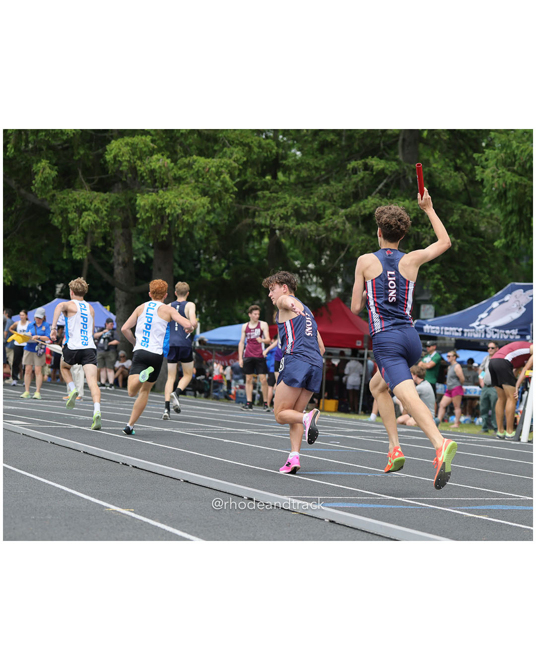 Lincoln High School, Lincoln High School - 2026 RI Outdoor Track and Field Championships - Brown Stadium - Providence, Rhode Island - June 06, 2026 File: ./dir-4x800/260606-2026-RI-Outdoor-Track-And-Field-State-Championships-Brown-210-296A3910.jpg Lincoln High School, Lincoln High School - 2026 RI Outdoor Track and Field Championships - Brown Stadium - Providence, Rhode Island - June…