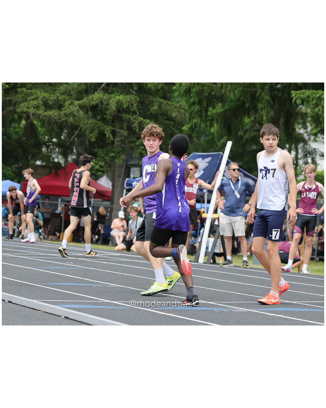 Classical High School, Classical High School - 2026 RI Outdoor Track and Field Championships - Brown Stadium - Providence, Rhode Island - June 06, 2026 File: ./dir-4x800/260606-2026-RI-Outdoor-Track-And-Field-State-Championships-Brown-212-296A3933.jpg Classical High School, Classical High School - 2026 RI Outdoor Track and Field Championships - Brown Stadium - Providence, Rhode Island - J…