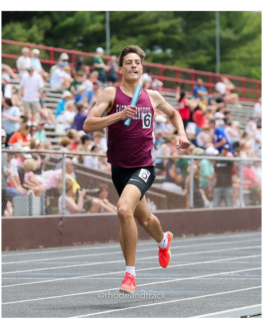 East Greenwich High School, East Greenwich High School - 2026 RI Outdoor Track and Field Championships - Brown Stadium - Providence, Rhode Island - June 06, 2026 File: ./dir-4x800/260606-2026-RI-Outdoor-Track-And-Field-State-Championships-Brown-233-296A4303.jpg East Greenwich High School, East Greenwich High School - 2026 RI Outdoor Track and Field Championships - Brown Stadium - Providence, Rhode…