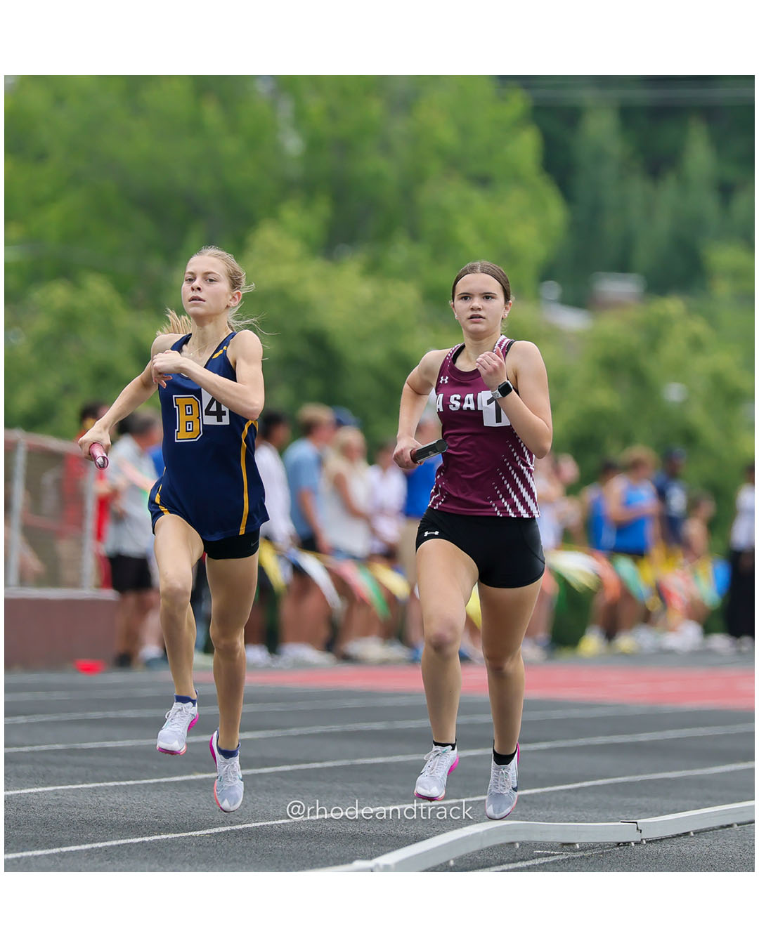 Barrington High School, Barrington High School - La Salle Academy, La Salle Academy - 2026 RI Outdoor Track and Field Championships - Brown Stadium - Providence, Rhode Island - June 06, 2026 File: ./dir-4x800/260606-2026-RI-Outdoor-Track-And-Field-State-Championships-Brown-288-296A5018.jpg Barrington High School, Barrington High School - La Salle Academy, La Salle Academy - 2026 RI Outdoor Track and Field Championships - Brown…