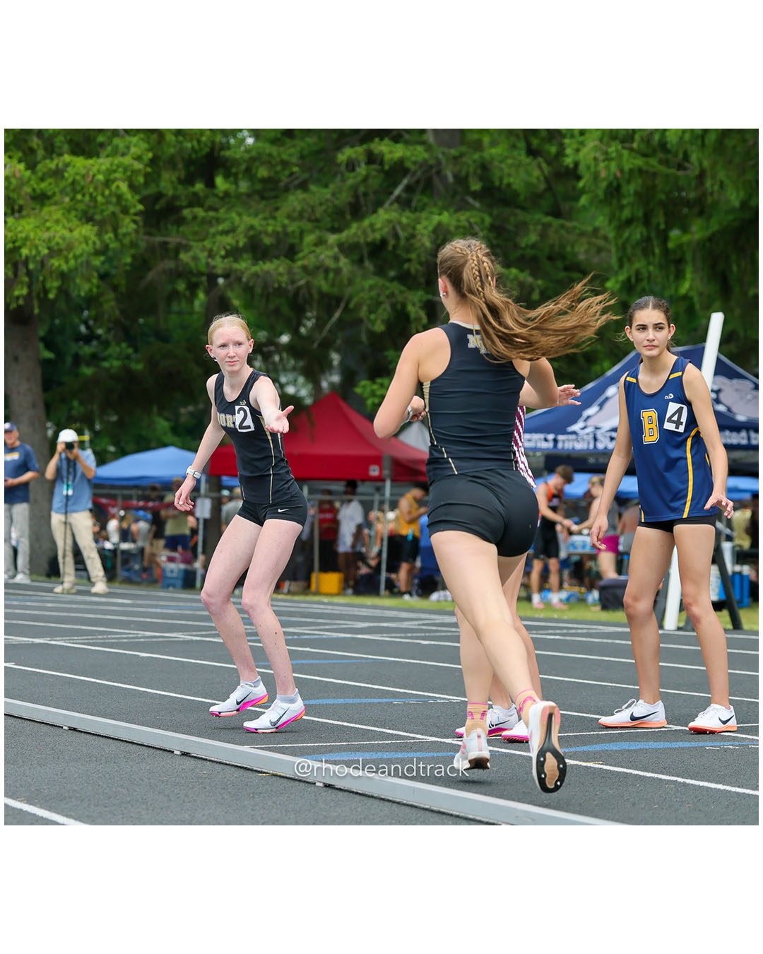 North Kingstown High School, North Kingstown High School - Barrington High School, Barrington High School - 2026 RI Outdoor Track and Field Championships - Brown Stadium - Providence, Rhode Island - June 06, 2026 File: ./dir-4x800/260606-2026-RI-Outdoor-Track-And-Field-State-Championships-Brown-289-296A5047.jpg North Kingstown High School, North Kingstown High School - Barrington High School, Barrington High School - 2026 RI Outdoor Track and Field…