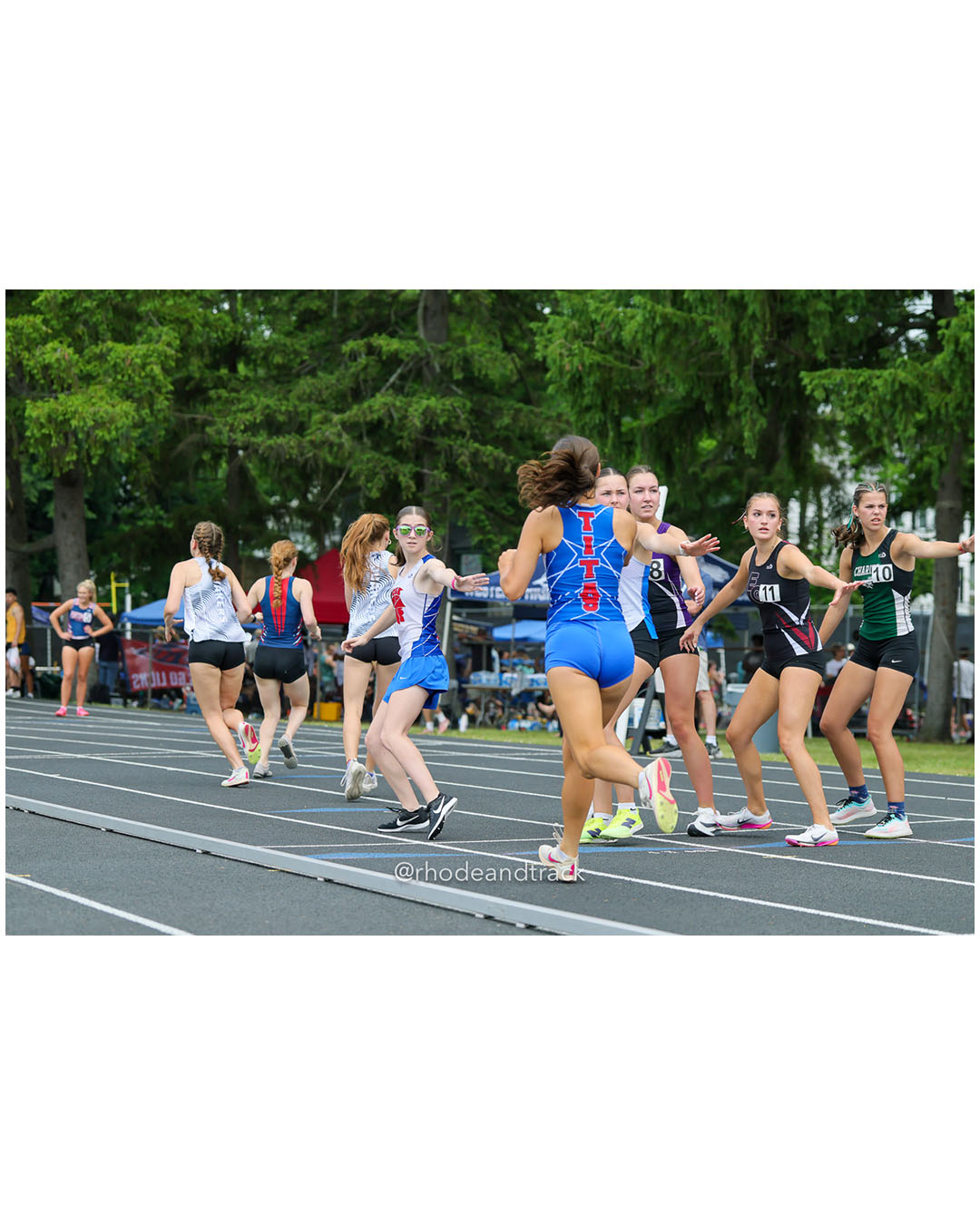 Toll Gate High School, Toll Gate High School - East Greenwich High School, East Greenwich High School - Chariho Regional High School, Chariho Regional High School - Classical High School, Classical High School - 2026 RI Outdoor Track and Field Championships - Brown Stadium - Providence, Rhode Island - June 06, 2026 File: ./dir-4x800/260606-2026-RI-Outdoor-Track-And-Field-State-Championships-Brown-294-296A5105.jpg Toll Gate High School, Toll Gate High School - East Greenwich High School, East Greenwich High School - Chariho Regional High School, Chari…
