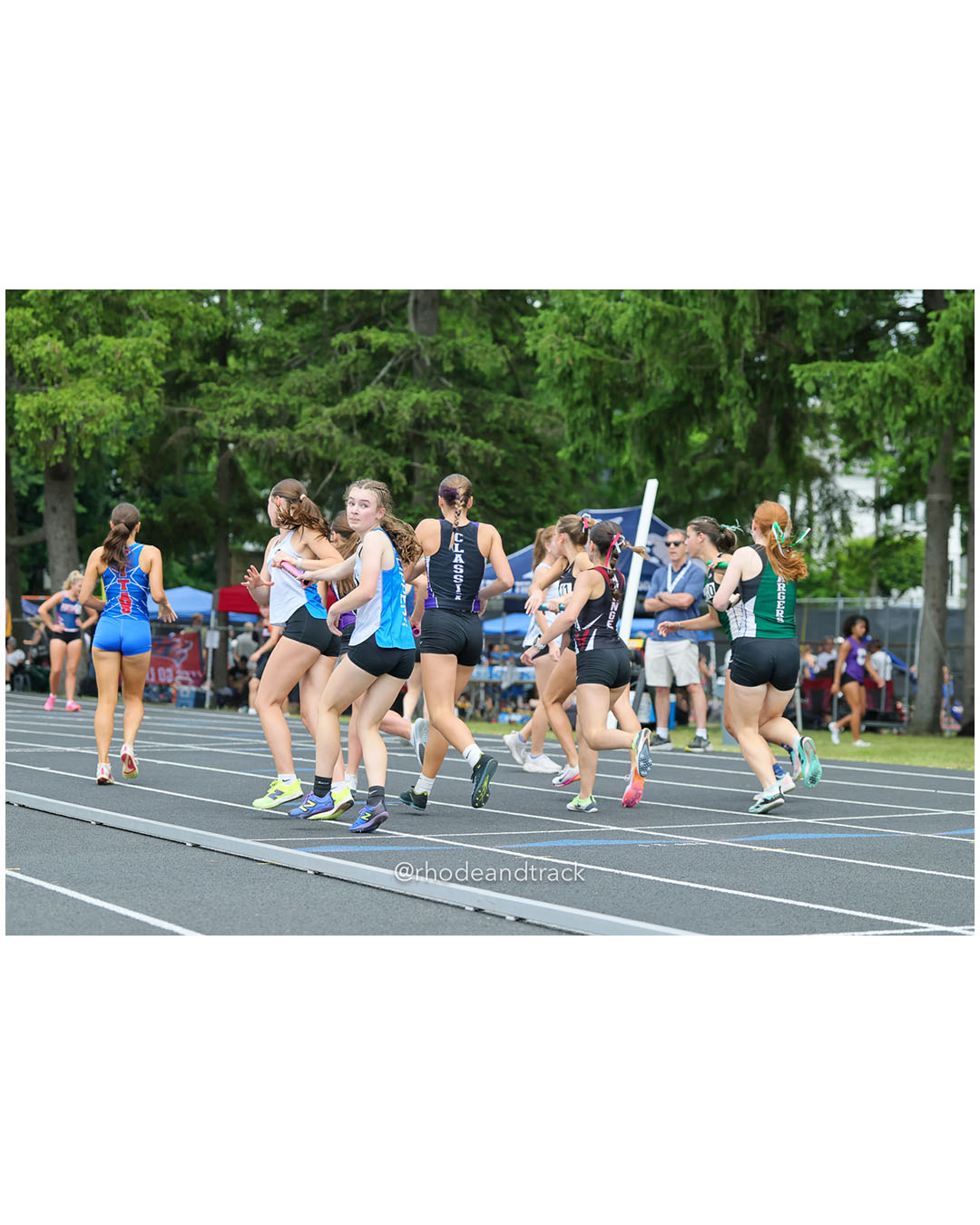 Cumberland, Cumberland - Classical High School, Classical High School - Chariho Regional High School, Chariho Regional High School - 2026 RI Outdoor Track and Field Championships - Brown Stadium - Providence, Rhode Island - June 06, 2026 File: ./dir-4x800/260606-2026-RI-Outdoor-Track-And-Field-State-Championships-Brown-296-296A5128.jpg Cumberland, Cumberland - Classical High School, Classical High School - Chariho Regional High School, Chariho Regional High School - 2026 R…