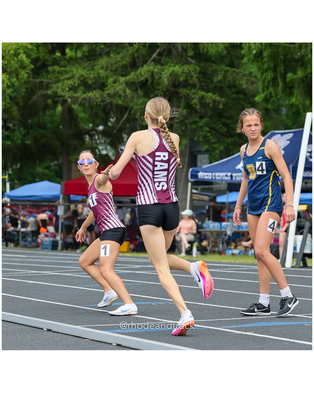 La Salle Academy, La Salle Academy - Barrington High School, Barrington High School - 2026 RI Outdoor Track and Field Championships - Brown Stadium - Providence, Rhode Island - June 06, 2026 File: ./dir-4x800/260606-2026-RI-Outdoor-Track-And-Field-State-Championships-Brown-316-296A5403.jpg La Salle Academy, La Salle Academy - Barrington High School, Barrington High School - 2026 RI Outdoor Track and Field Championships - Brown…