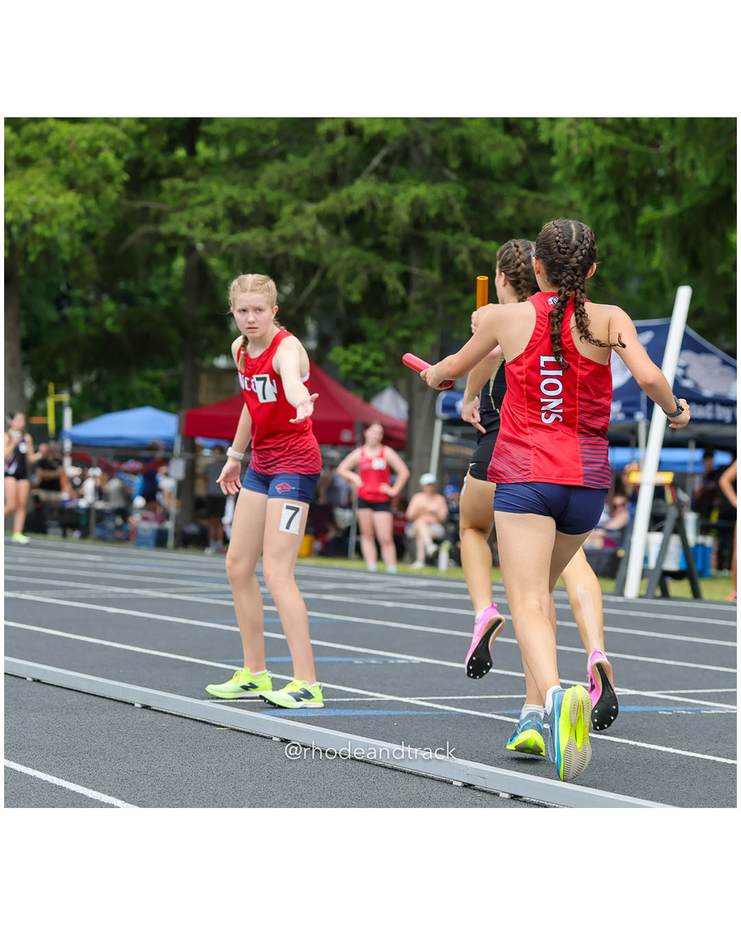 Lincoln High School, Lincoln High School - 2026 RI Outdoor Track and Field Championships - Brown Stadium - Providence, Rhode Island - June 06, 2026 File: ./dir-4x800/260606-2026-RI-Outdoor-Track-And-Field-State-Championships-Brown-325-296A5543.jpg Lincoln High School, Lincoln High School - 2026 RI Outdoor Track and Field Championships - Brown Stadium - Providence, Rhode Island - June…