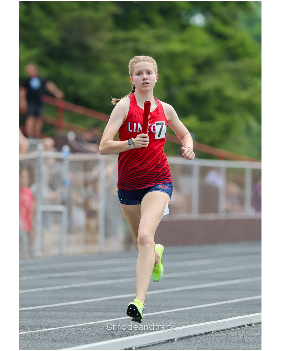 Lincoln High School, Lincoln High School - 2026 RI Outdoor Track and Field Championships - Brown Stadium - Providence, Rhode Island - June 06, 2026 File: ./dir-4x800/260606-2026-RI-Outdoor-Track-And-Field-State-Championships-Brown-332-296A5627.jpg Lincoln High School, Lincoln High School - 2026 RI Outdoor Track and Field Championships - Brown Stadium - Providence, Rhode Island - June…