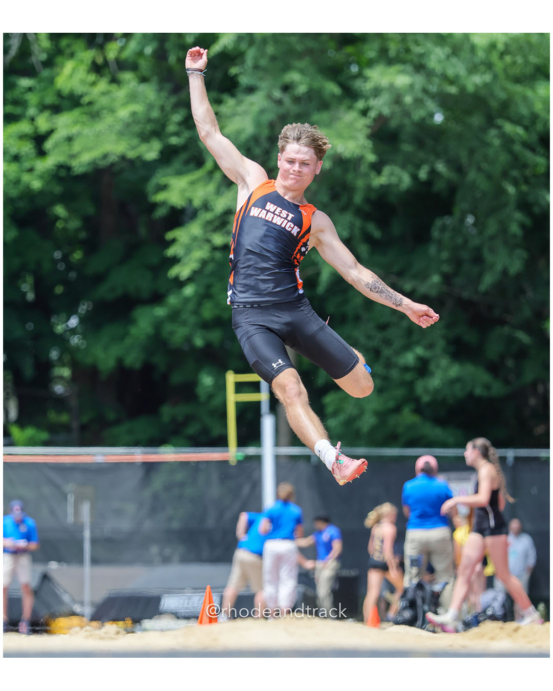 Zachary Morgan, West Warwick High School, 11 - 2026 RI Outdoor Track and Field Championships - Brown Stadium - Providence, Rhode Island - June 06, 2026 File: ./dir-Boys-Long-Jump/260606-2026-RI-Outdoor-Track-And-Field-State-Championships-Brown-121-296A1991.jpg Zachary Morgan, West Warwick High School, 11 - 2026 RI Outdoor Track and Field Championships - Brown Stadium - Providence, Rhode Island - J…