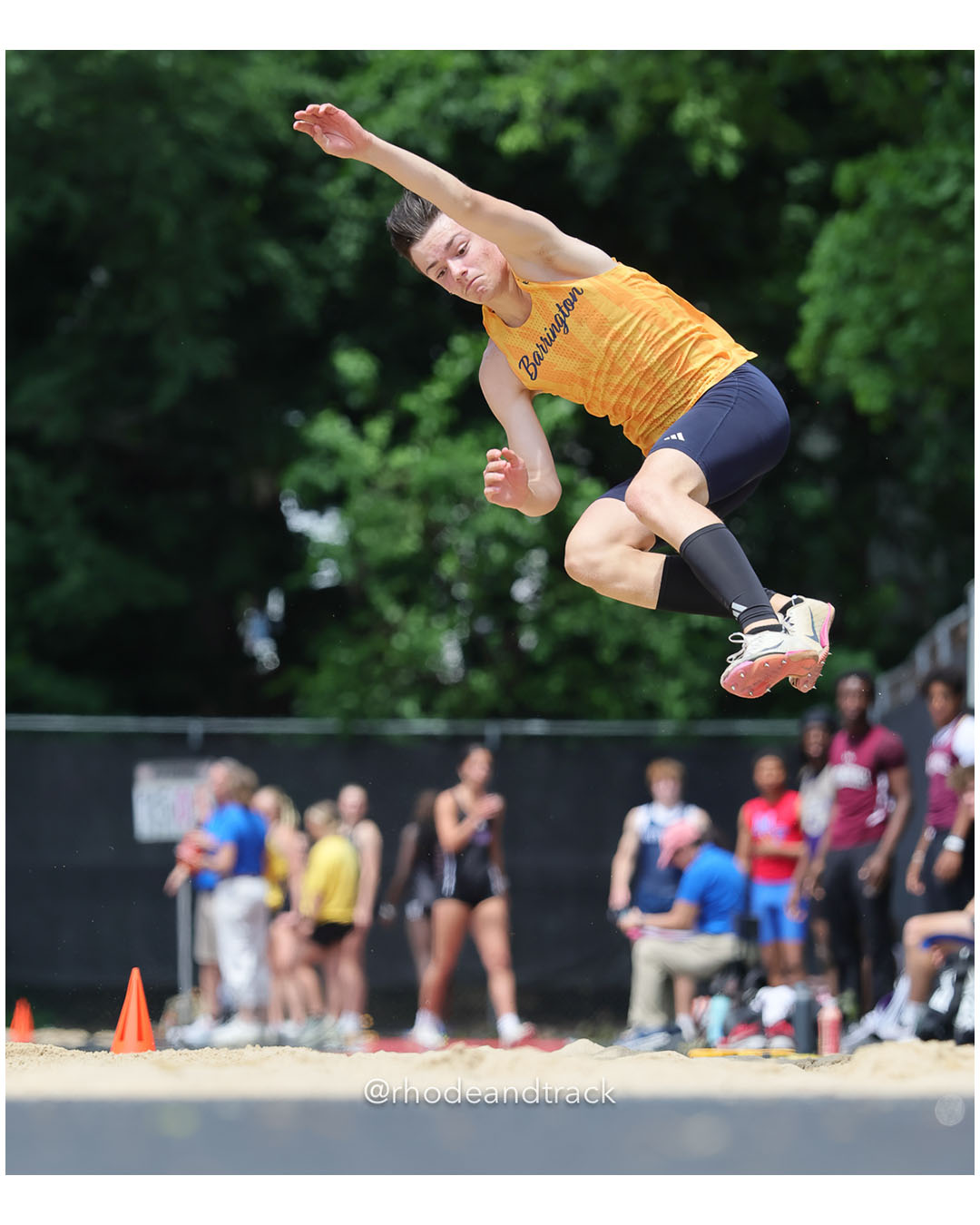 Jacoby Joyce, Bishop Hendricken High School, 9 - 2026 RI Outdoor Track and Field Championships - Brown Stadium - Providence, Rhode Island - June 06, 2026 File: ./dir-Boys-Long-Jump/260606-2026-RI-Outdoor-Track-And-Field-State-Championships-Brown-95-296A0810.jpg Jacoby Joyce, Bishop Hendricken High School, 9 - 2026 RI Outdoor Track and Field Championships - Brown Stadium - Providence, Rhode Island -…