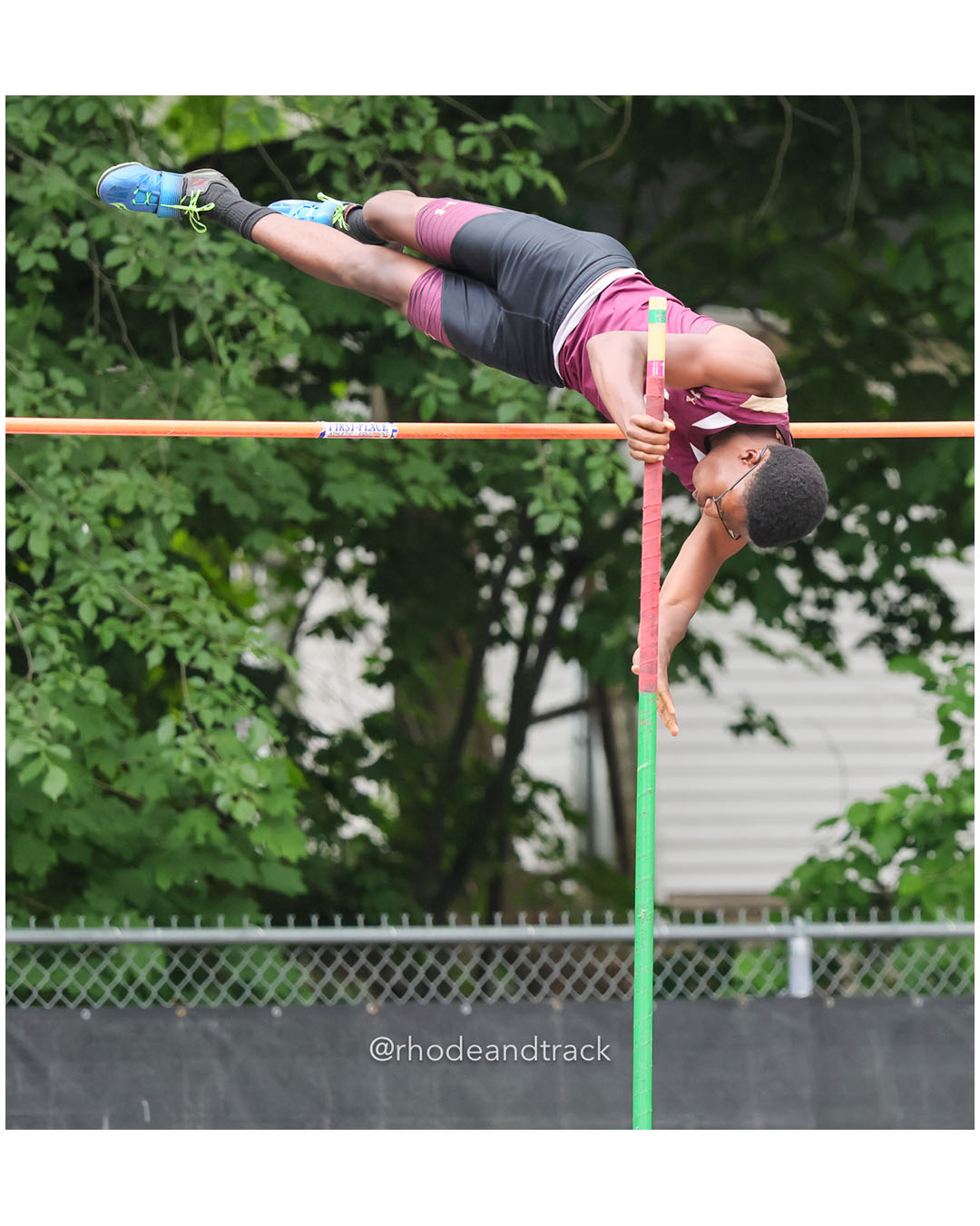 Judah Mullings, La Salle Academy, 12 - 2026 RI Outdoor Track and Field State Championships - Brown Stadium - Providence, Rhode Island - June 06, 2026 File: ./dir-Boys-Pole-Vault/260606-2026-RI-Outdoor-Track-And-Field-State-Championships-Brown-674-296A9373.jpg Judah Mullings, La Salle Academy, 12 - 2026 RI Outdoor Track and Field State Championships - Brown Stadium - Providence, Rhode Island - Jun…