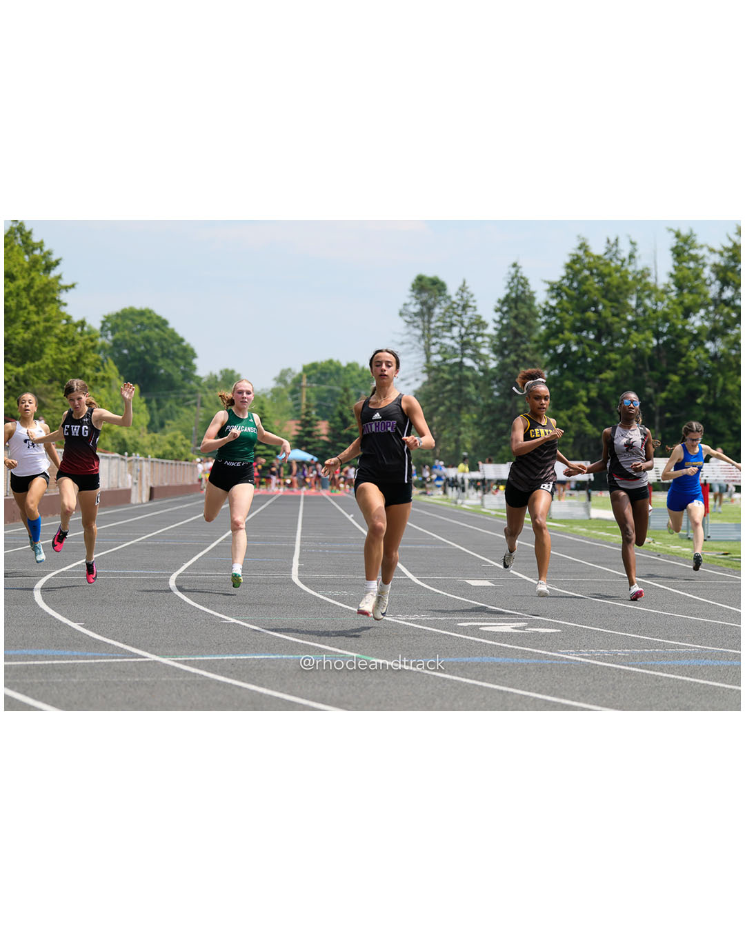 Thea Jackson, Mount Hope High School, 12 - Jezayah Gomes, Central High School, 10 - Lillian Racine, Ponaganset High School, 12 - Ella Wolstencroft, Exeter-West Greenwich Regional, 9 - Mylla Jean, Cranston West HS, 10 - Amaya Felder, Moses Brown School, 10 - Faith Agostinho, North Providence High School, 10 - 2026 RI Outdoor Track and Field Championships - Brown Stadium - Providence, Rhode Island - June 06, 2026 File: ./dir-Dash/260606-2026-RI-Outdoor-Track-And-Field-State-Championships-Brown-491-296A9645.jpg Thea Jackson, Mount Hope High School, 12 - Jezayah Gomes, Central High School, 10 - Lillian Racine, Ponaganset High School, 12 - Ella Wolst…