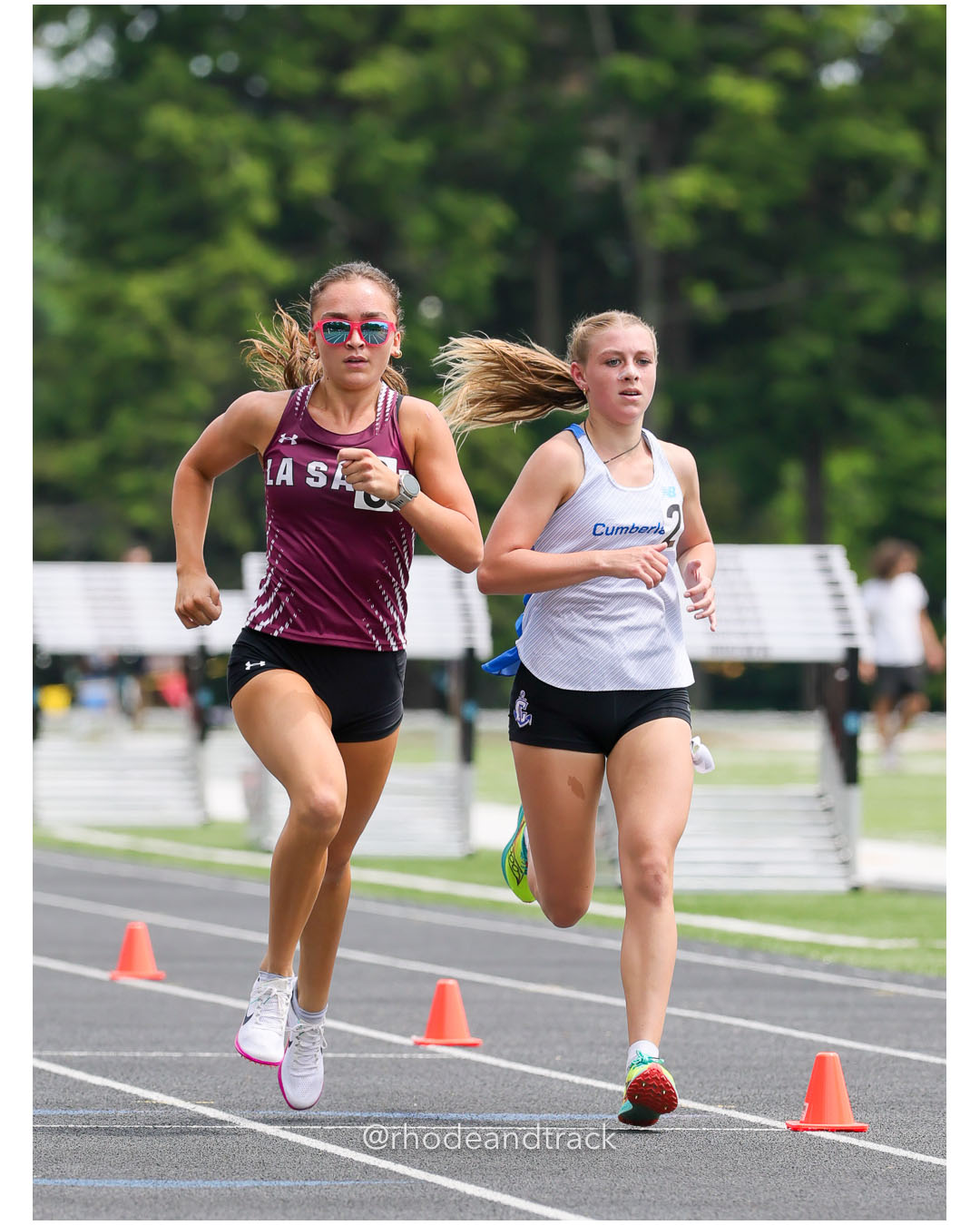 Olivia Wahlberg, La Salle Academy, 12 - Cecelia Ludwig, Cumberland, 10 - 2026 RI Outdoor Track and Field State Championships - Brown Stadium - Providence, Rhode Island - June 06, 2026 File: ./dir-Girls-1500/260606-2026-RI-Outdoor-Track-And-Field-State-Championships-Brown-537-296A2461.jpg Olivia Wahlberg, La Salle Academy, 12 - Cecelia Ludwig, Cumberland, 10 - 2026 RI Outdoor Track and Field State Championships - Brown Stadiu…