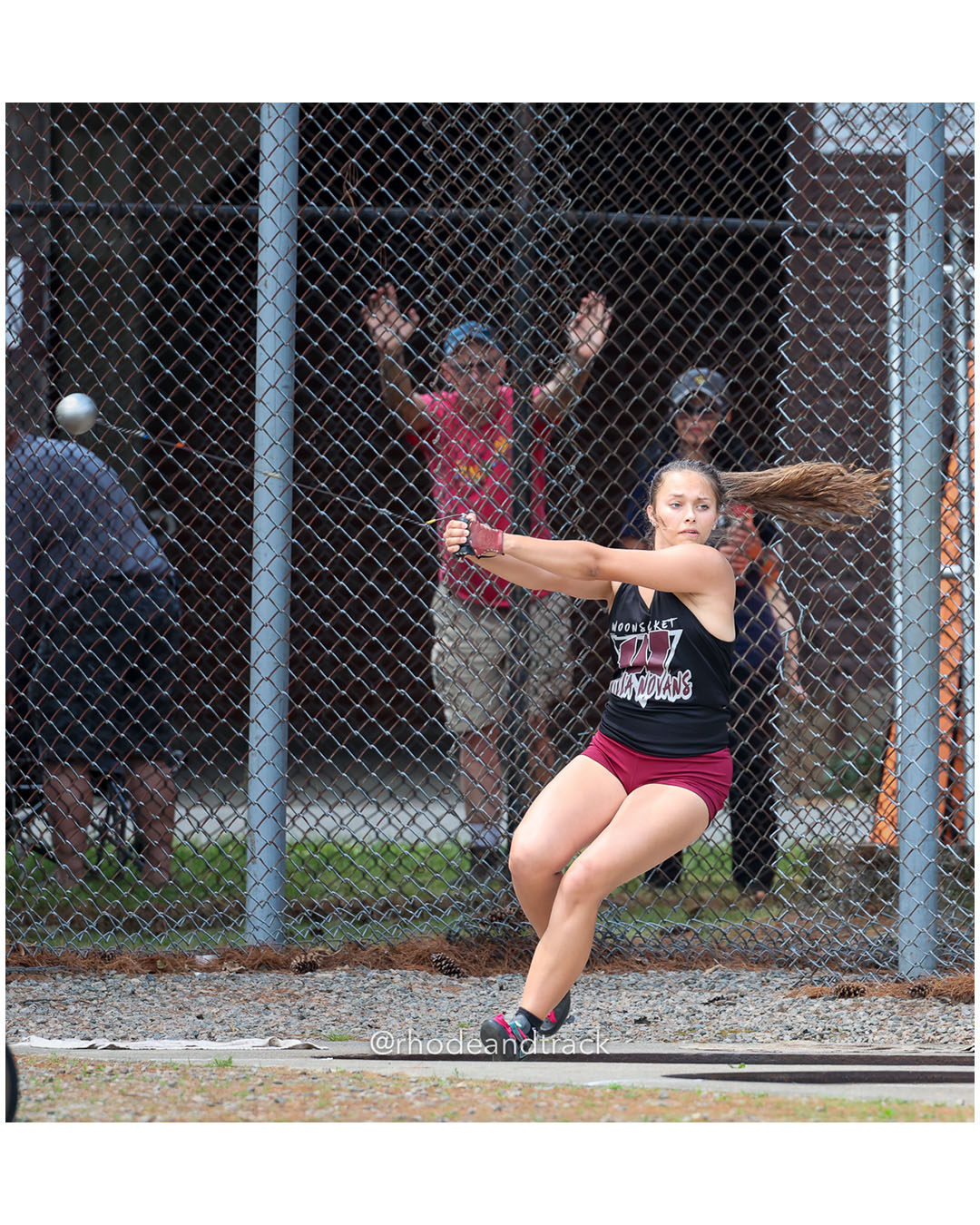 Avaree Caron, Woonsocket High School, 11 - 2026 RI Outdoor Track and Field State Championships - Brown Stadium - Providence, Rhode Island - June 06, 2026 File: ./dir-Girls-Hammer/260606-2026-RI-Outdoor-Track-And-Field-State-Championships-Brown-74-062A6631.jpg Avaree Caron, Woonsocket High School, 11 - 2026 RI Outdoor Track and Field State Championships - Brown Stadium - Providence, Rhode Island -…