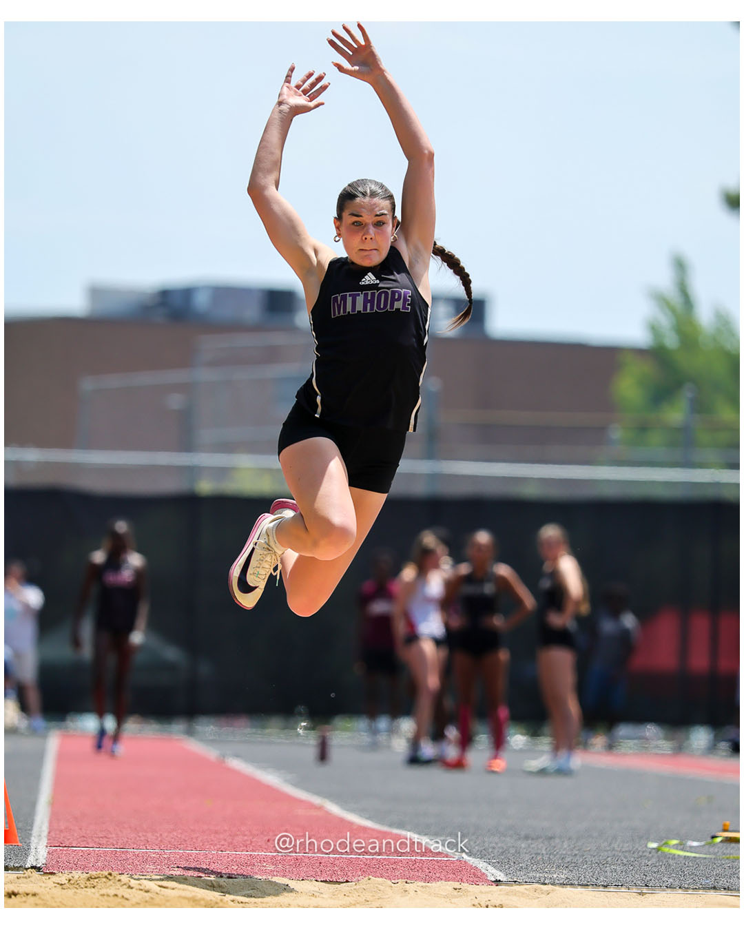 Jourdan Cicchinelli, Mount Hope High School, 9 - 2026 RI Outdoor Track and Field Championships - Brown Stadium - Providence, Rhode Island - June 06, 2026 File: ./dir-Girls-Long-Jump/260606-2026-RI-Outdoor-Track-And-Field-State-Championships-Brown-107-296A1331.jpg Jourdan Cicchinelli, Mount Hope High School, 9 - 2026 RI Outdoor Track and Field Championships - Brown Stadium - Providence, Rhode Island -…