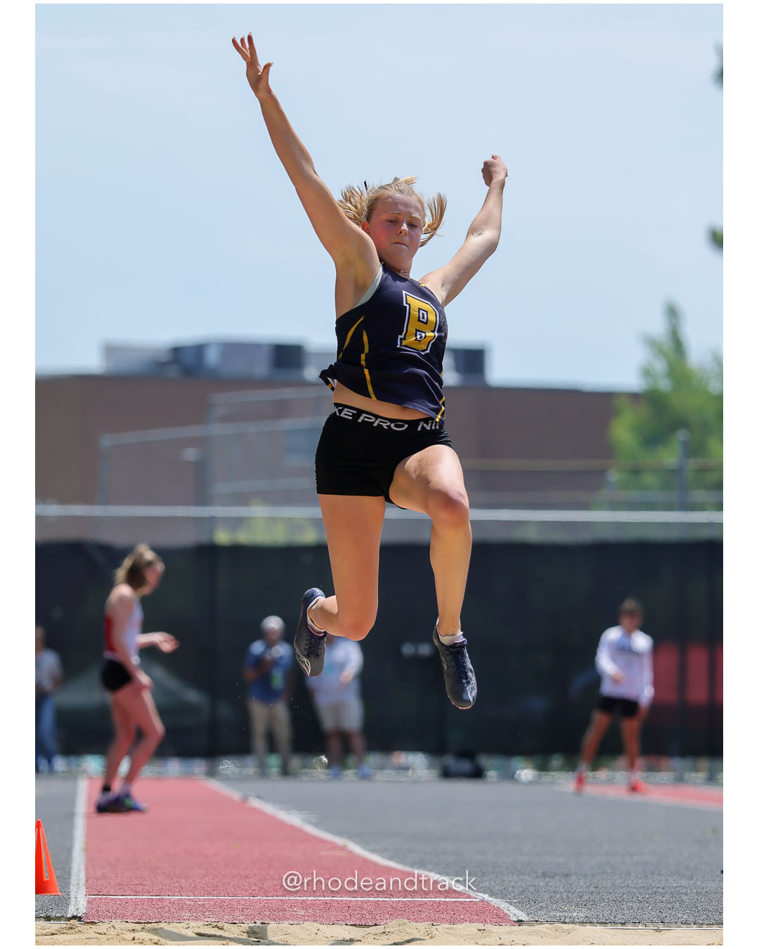 Allie Ford, Barrington High School, 12 - 2026 RI Outdoor Track and Field Championships - Brown Stadium - Providence, Rhode Island - June 06, 2026 File: ./dir-Girls-Long-Jump/260606-2026-RI-Outdoor-Track-And-Field-State-Championships-Brown-99-296A0981.jpg Allie Ford, Barrington High School, 12 - 2026 RI Outdoor Track and Field Championships - Brown Stadium - Providence, Rhode Island - June 06…