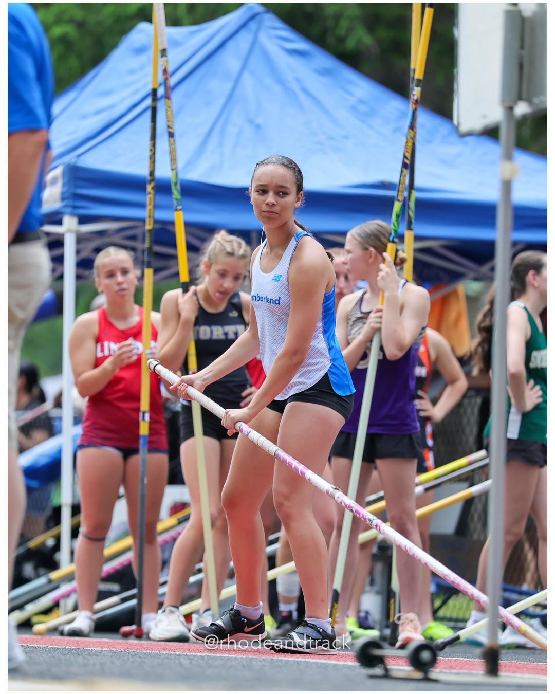 Alaina DeMellis, Cumberland, 10 - 2026 RI Outdoor Track and Field Championships - Brown Stadium - Providence, Rhode Island - June 06, 2026 File: ./dir-Girls-Pole-Vault/260606-2026-RI-Outdoor-Track-And-Field-State-Championships-Brown-60-296A0065.jpg Alaina DeMellis, Cumberland, 10 - 2026 RI Outdoor Track and Field Championships - Brown Stadium - Providence, Rhode Island - June 06, 2026…