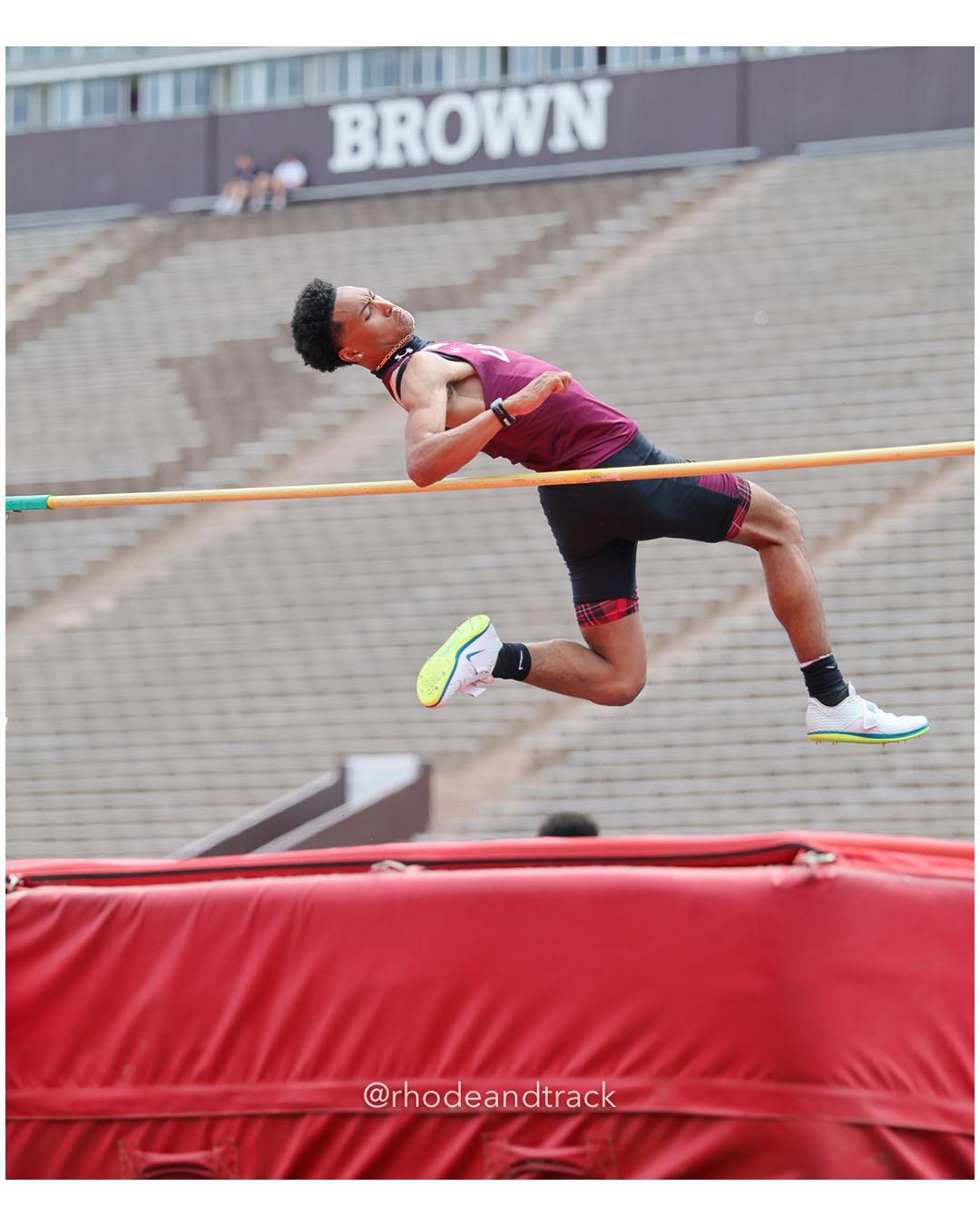 Antonio Bearden, La Salle Academy, 12 - 2026 RI Outdoor Track and Field Championships - Brown Stadium - Providence, Rhode Island - June 06, 2026 File: ./dir-High-Jump/260606-2026-RI-Outdoor-Track-And-Field-State-Championships-Brown-452-296A7844.jpg Antonio Bearden, La Salle Academy, 12 - 2026 RI Outdoor Track and Field Championships - Brown Stadium - Providence, Rhode Island - June 06,…