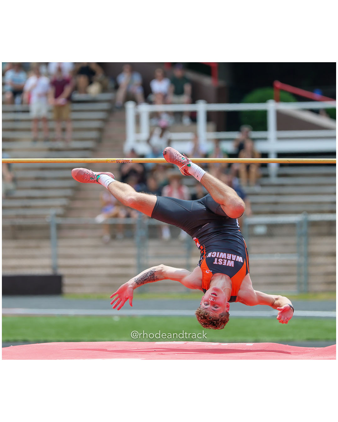 Zachary Morgan, West Warwick High School, 11 - 2026 RI Outdoor Track and Field State Championships - Brown Stadium - Providence, Rhode Island - June 06, 2026 File: ./dir-High-Jump/260606-2026-RI-Outdoor-Track-And-Field-State-Championships-Brown-499-296A0513.jpg Zachary Morgan, West Warwick High School, 11 - 2026 RI Outdoor Track and Field State Championships - Brown Stadium - Providence, Rhode Isla…
