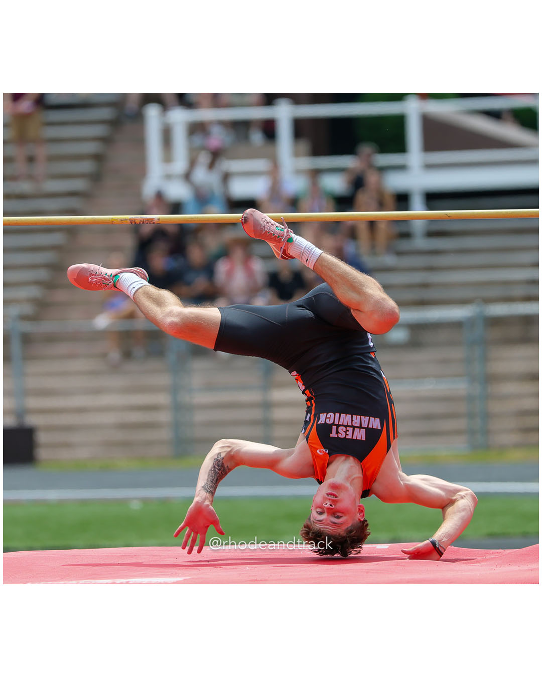 Zachary Morgan, West Warwick High School, 11 - 2026 RI Outdoor Track and Field State Championships - Brown Stadium - Providence, Rhode Island - June 06, 2026 File: ./dir-High-Jump/260606-2026-RI-Outdoor-Track-And-Field-State-Championships-Brown-500-296A0514.jpg Zachary Morgan, West Warwick High School, 11 - 2026 RI Outdoor Track and Field State Championships - Brown Stadium - Providence, Rhode Isla…