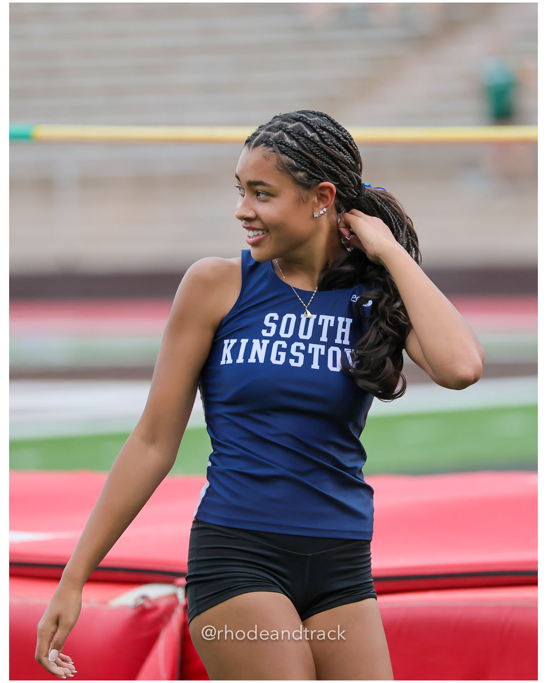 Jasmine Thompson, South Kingstown High School, 12 - 2026 RI Outdoor Track and Field State Championships - Brown Stadium - Providence, Rhode Island - June 06, 2026 File: ./dir-High-Jump/260606-2026-RI-Outdoor-Track-And-Field-State-Championships-Brown-833-296A6150.jpg Jasmine Thompson, South Kingstown High School, 12 - 2026 RI Outdoor Track and Field State Championships - Brown Stadium - Providence, Rhode…