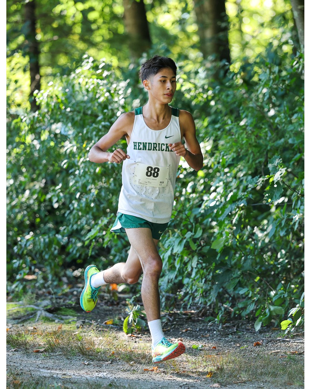 #88 Christian Nunez, Bishop Hendricken High School, 5k Run - Boys (W Johnston), P8, 16:48.05 - #88 Christian Nunez, Bishop Hendricken High…