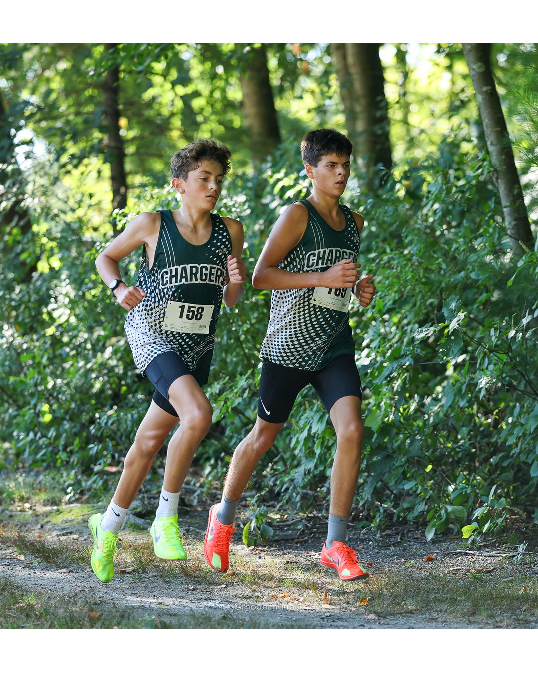 #158 Luke Baxter, Chariho High School, 5k Run - Boys (W Johnston), P20, 17:57.65 - #158 Luke Baxter, Chariho High School, 5k Run - Boys (W…
