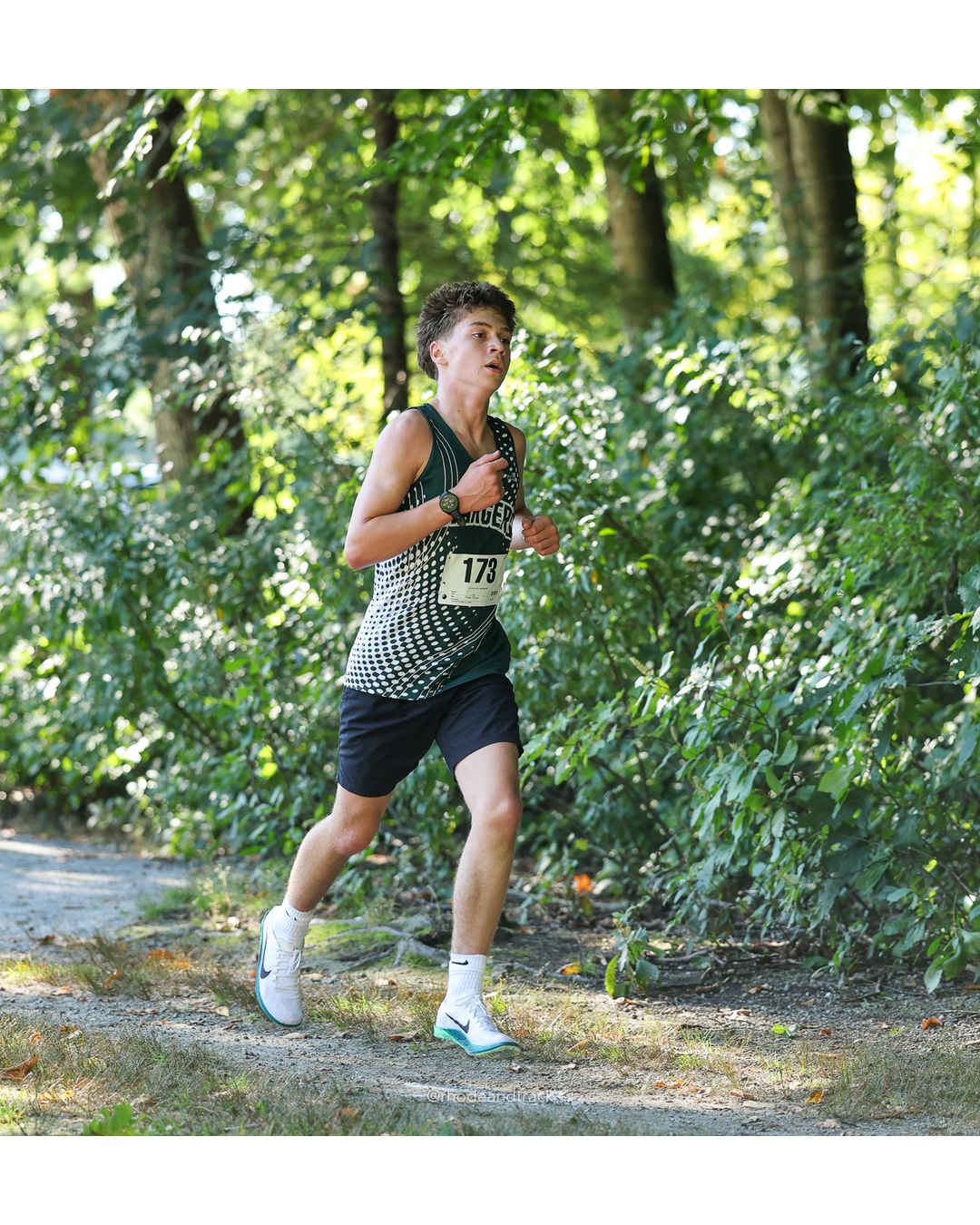 #173 Sam Prentiss, Chariho High School, 5k Run - Boys (W Johnston), P29, 19:12.81 - 2026 Injury Fund Carnival XC - Deerfield Park - Greenvi…
