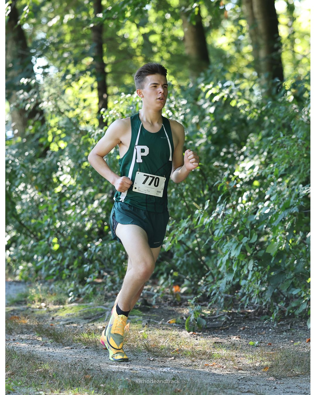 #770 William Quattrucci, Ponaganset High School, 5k Run - Boys (W Johnston), P25, 18:33.96 - 2026 Injury Fund Carnival XC - Deerfield Park…