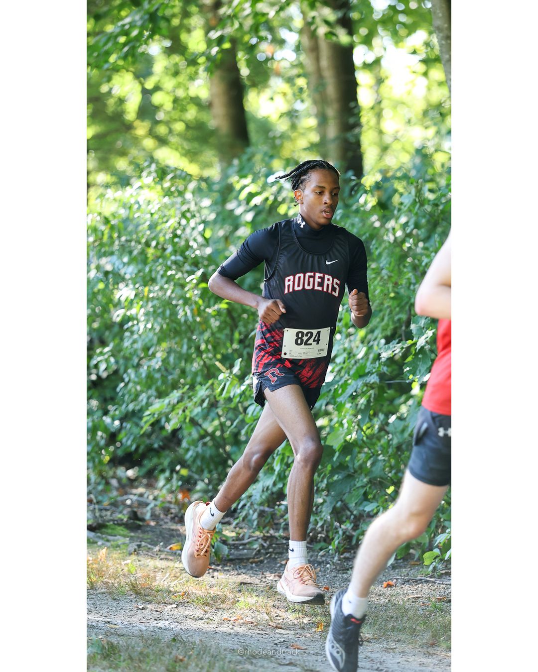#824 Jaden King, Rogers, 5k Run - Boys (W Johnston), P39, 20:07.45 - 2026 Injury Fund Carnival XC - Deerfield Park - Greenville, Rhode Isla…