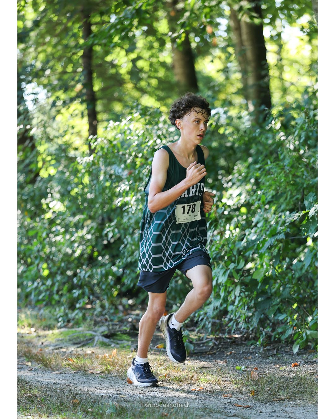 #178 Jackson Van Hees, Chariho High School, 5k Run - Boys (W Johnston), P46, 20:43.90 - 2026 Injury Fund Carnival XC - Deerfield Park - Gre…