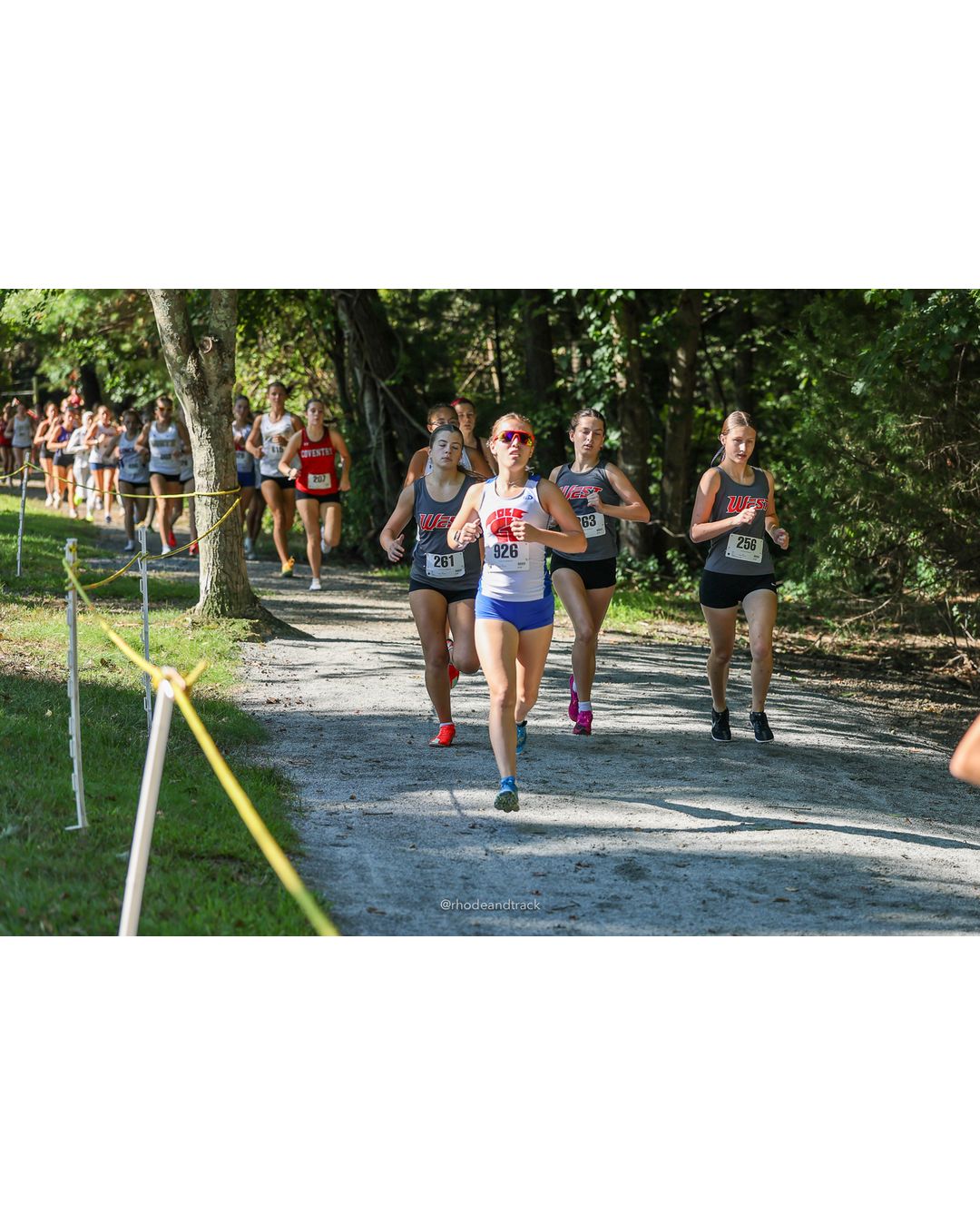 #258 Michaela Pearson, Cranston West HS - #926 Dante Antonelli, La Salle Academy, 5k Run - Girls (Roy), P24, 22:56.77; #258 Michaela Pearson, Cranston West HS; #261 Isla Tucciarone, Cranston West HS, 5k Run - Girls (Roy), P18, 22:33.91 - 2026 Injury Fund Carnival XC - Deerfield Park - Greenville, Rhode Island - September 05, 2026 File: ./dir-2-5k_Run-Girls-Roy/260905-2026-injury-fund-xc-deerfield-park-179-398A5103.jpg #258 Michaela Pearson, Cranston West HS - #926 Dante Antonelli, La Salle Academy, 5k Run - Girls (Roy), P24, 22:56.77; #258 Michaela Pearso…